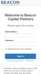 Mobile Screenshot of investors.beaconcapital.com